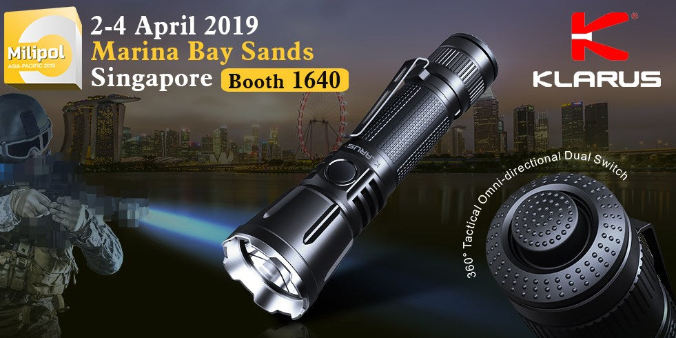 Klarus Lighting - Milipol ASIA-PACIFIC 2019