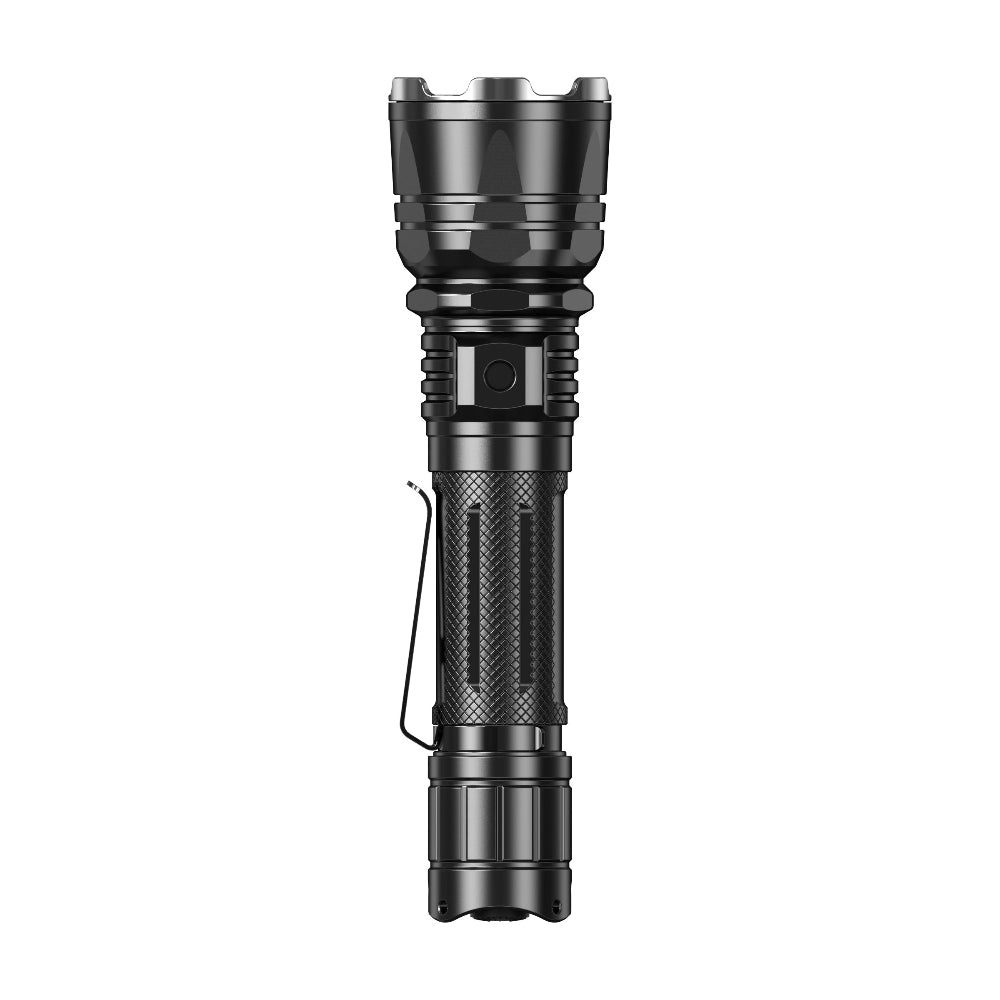 Tactical LED flashlight with strobe and SOS modes