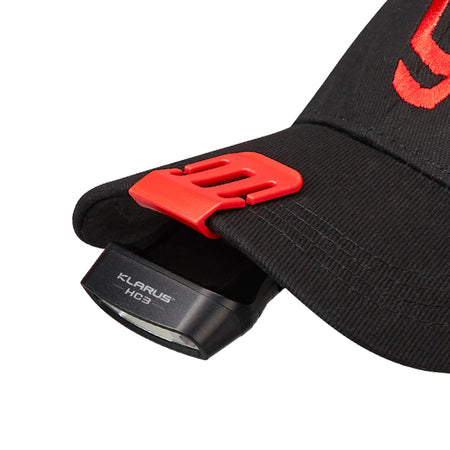 Klarus HC3 Visor Clip Headlamp with adjustable brightness
