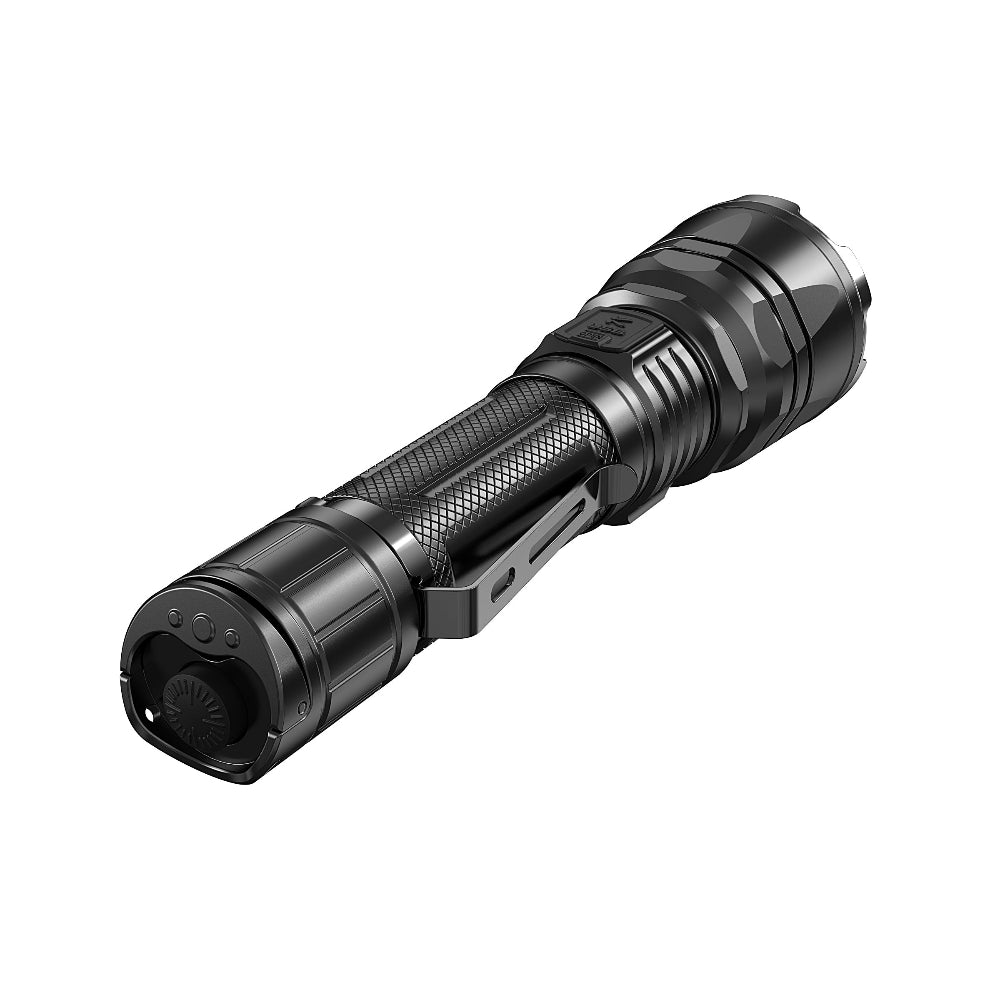 Rechargeable hunting flashlight with included battery