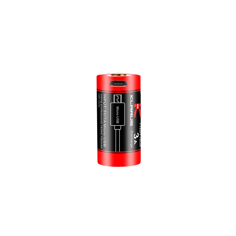 KLARUS 16GT 70UR High Performance Rechargeable 700mAh Battery Lithium Battery