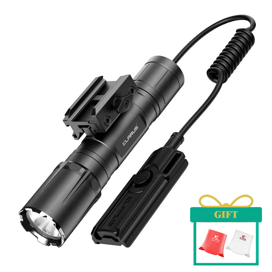 KLARUS GL4 3300lm Schnell abnehmbare Schienenleuchte Taktische Taschenlampe