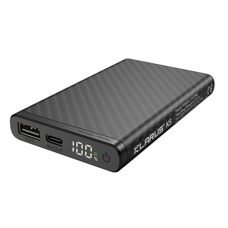 The front of K5 power bank