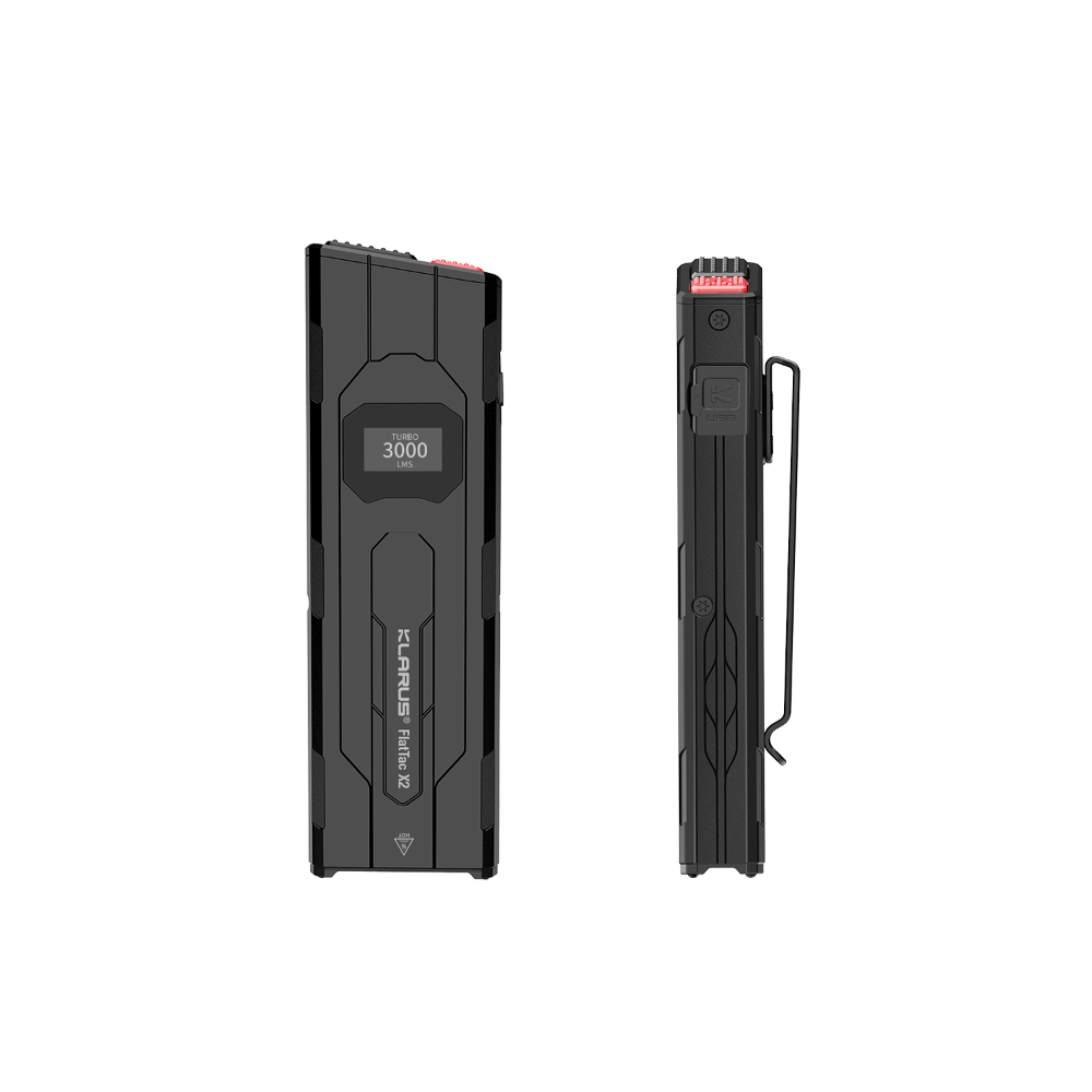 Palm-sized tactical light featuring a durable aluminum alloy body.