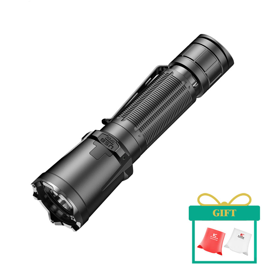 Klarus XT11GT PRO Ultimate Control 3300 Lumen 4000 mAh Taktische Taschenlampe mit Doppelschalter