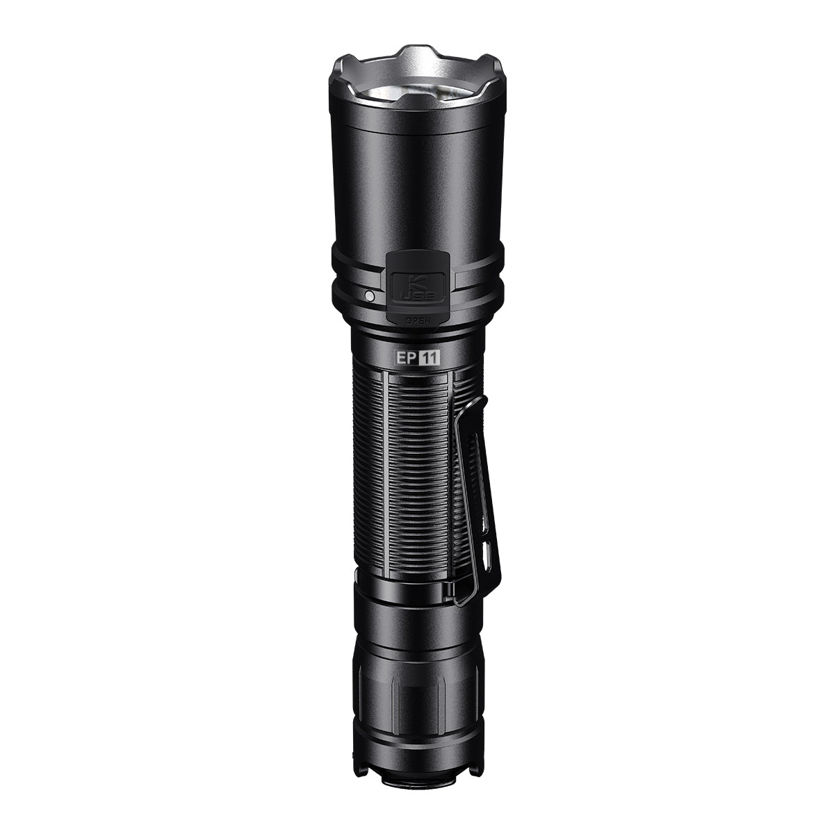 upright of EP11 EDC flashlight