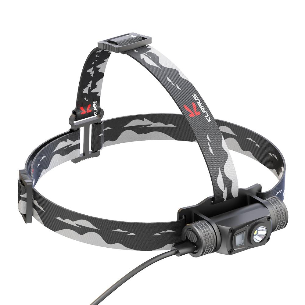 Klarus HL1 Headlamp providing bright light in low visibility