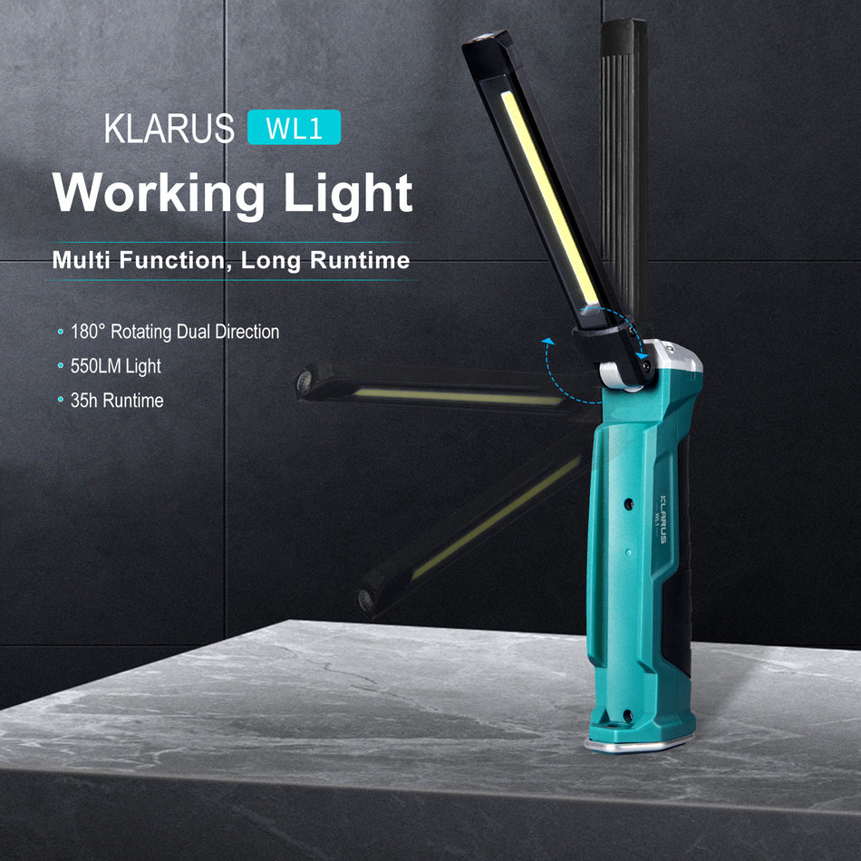 KLARUS WL1 550 Lumens EDC Work Light