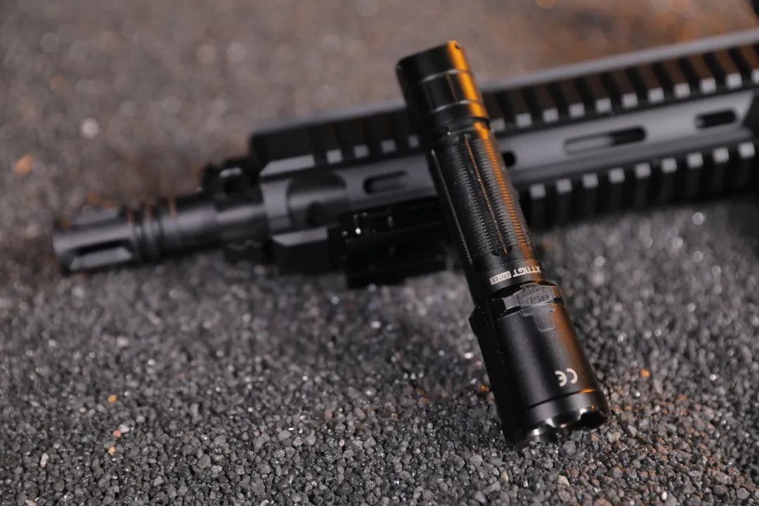 It's often said that tactical flashlights are sturdy. Sometimes, "appearance" is more important than "substance"!