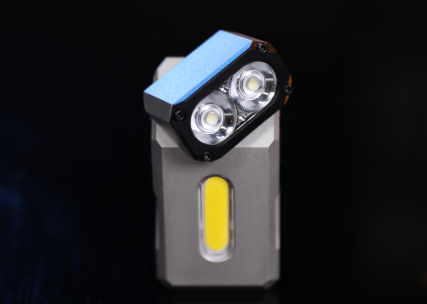 KLARUS E8 Rechargeable  Swivel Flashlight