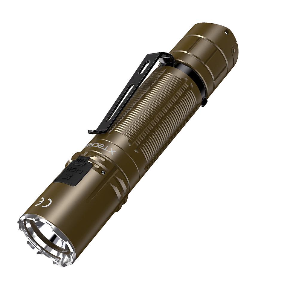 KLARUS XT2CR Pro 2100 Lumens Tactical Flashlight Compact Flashlight