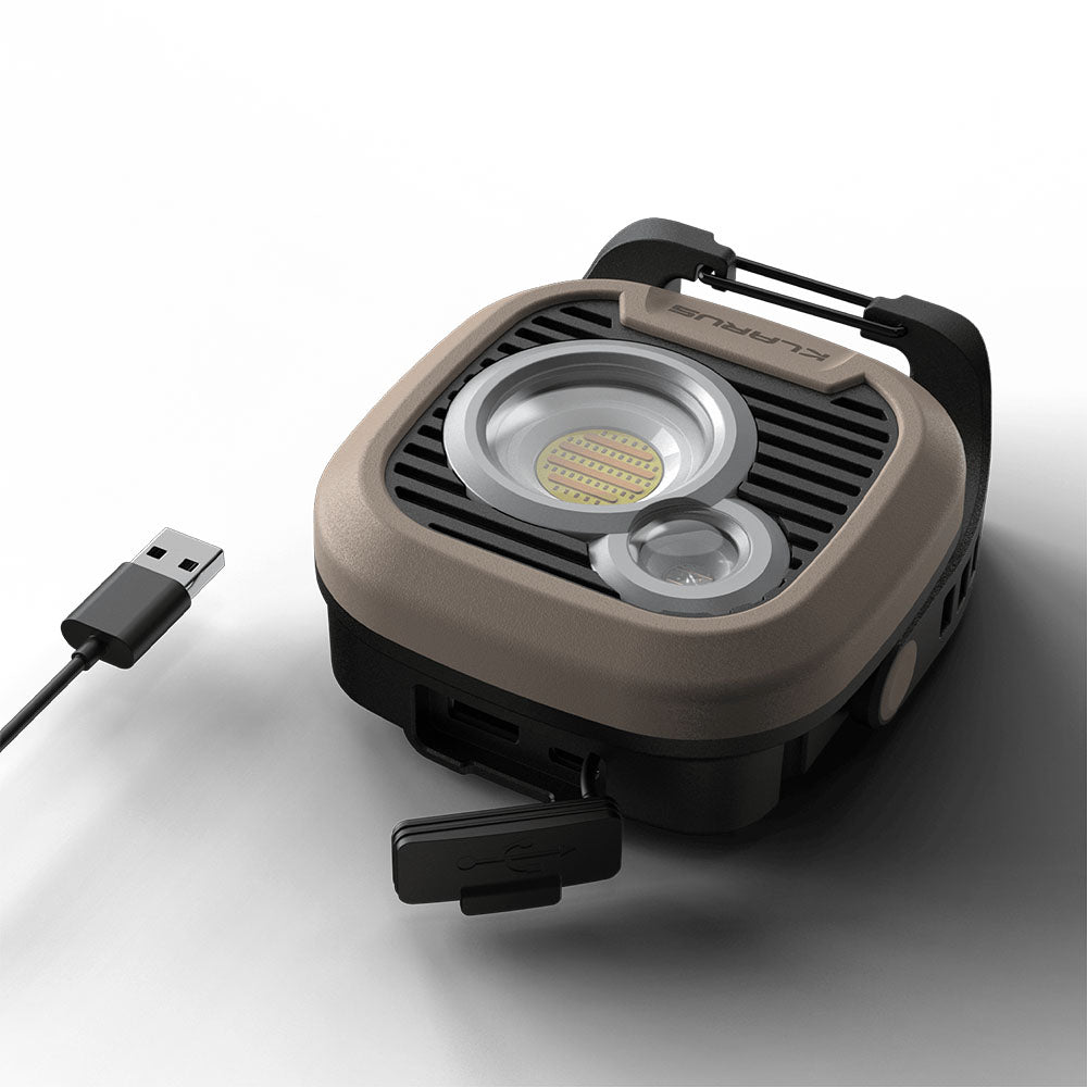 KLARUS WL3 Tragbare Campinglampe 13500mAh wiederaufladbares Arbeitslicht