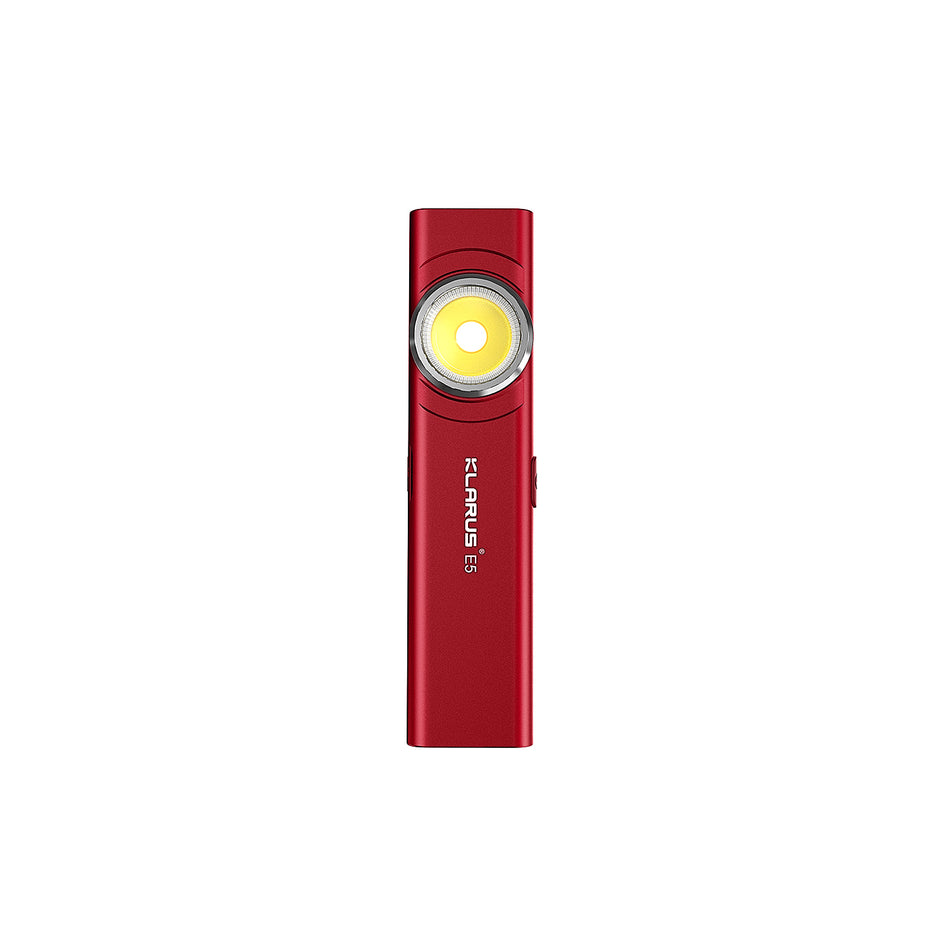 Klarus E5 Compact Dual Light Magnetic Flashlight