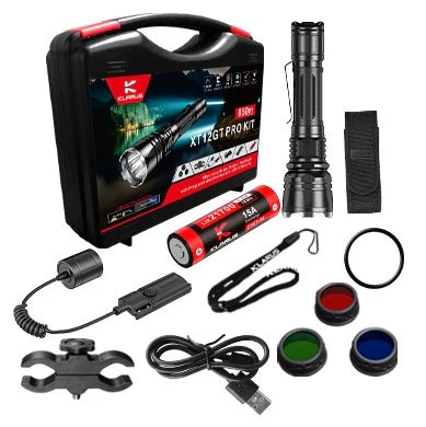 KLARUS XT12GT PRO 1600 Lumens Professional Flashlight Led Flashlight