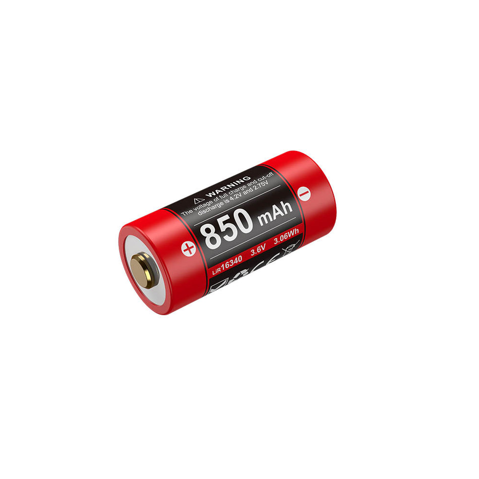 KLARUS 16GT-85UR High Performance Rechargeable 850mAh Battery Lithium Battery