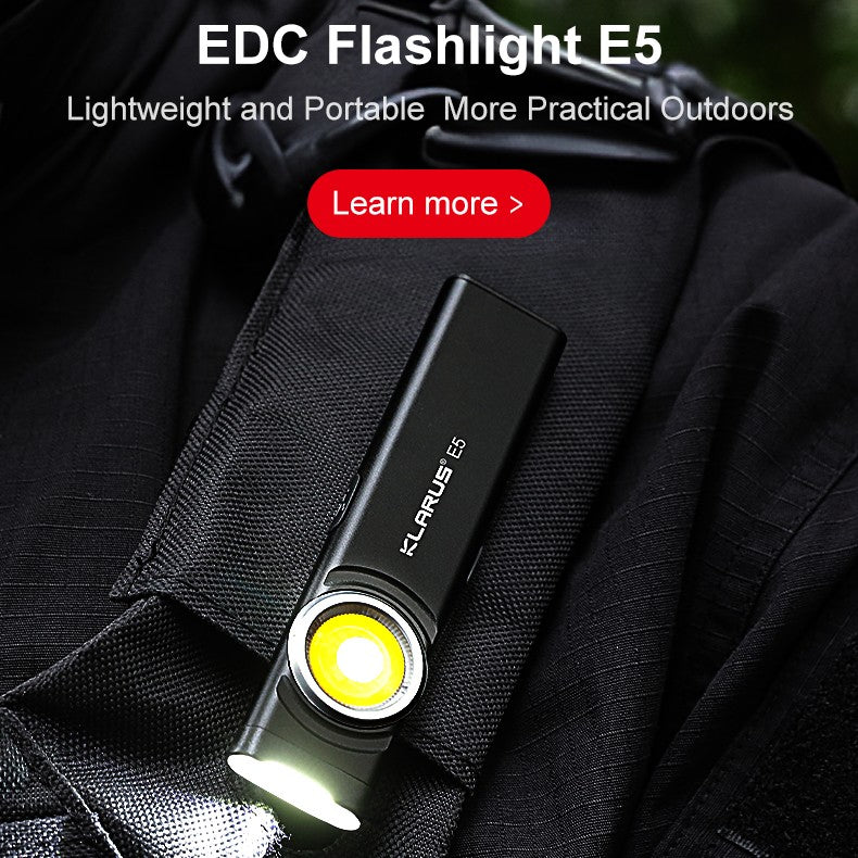 KLARUS LED Best Flashlights Mini Bright Headlamp Tactical 