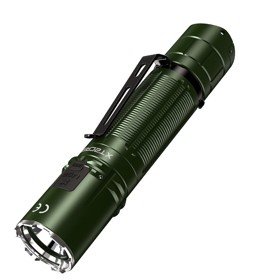 KLARUS XT2CR Pro Taktische Taschenlampe mit 2100 Lumen 