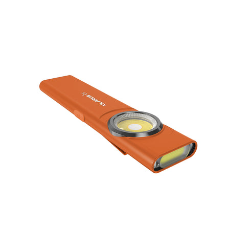 Rechargeable EDC flashlight Vibrant Orange