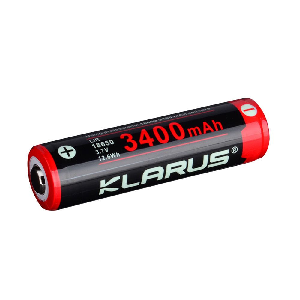 KLARUS 18GT-34GT High Performance Rechargeable 3400mAh Lithium Battery