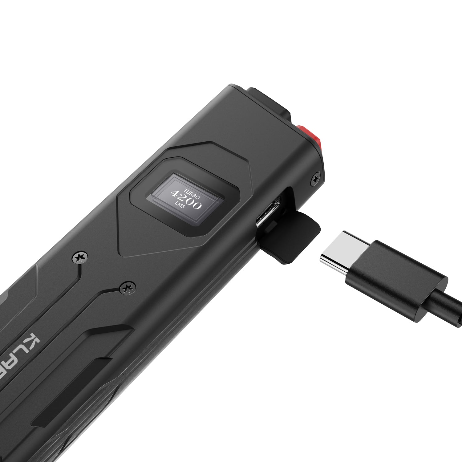 Lampe de poche tactique ultra-mince KLARUS X1 4 200 lumens, rechargeable, EDC 