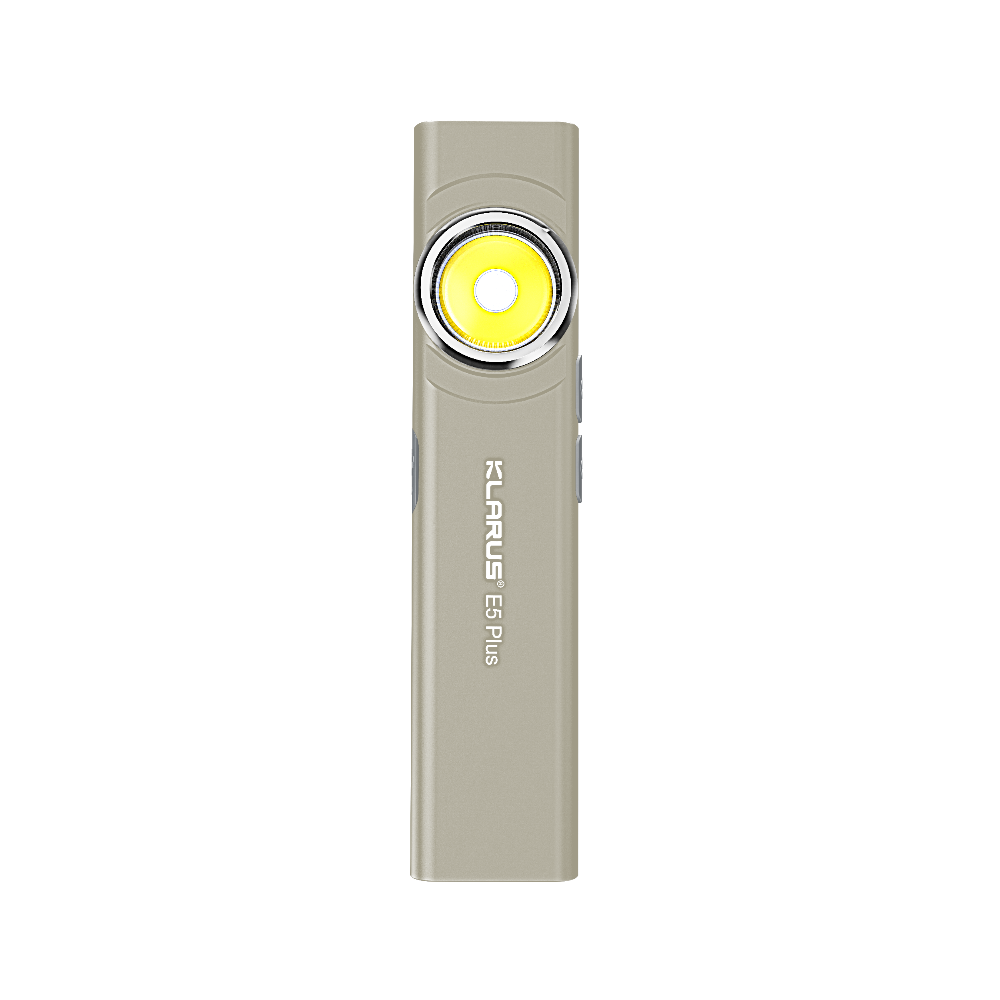 Klarus E5 Plus flashlight with multiple lighting modes
