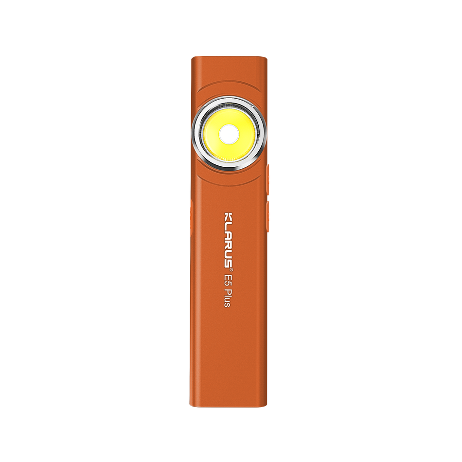 KLARUS E5 Plus Ultra Slim Triple Lights Magnetic EDC Flashlight New Release