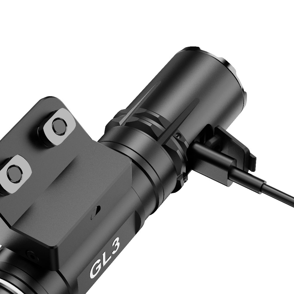 Klarus GL3 flashlight with quick-detach mount