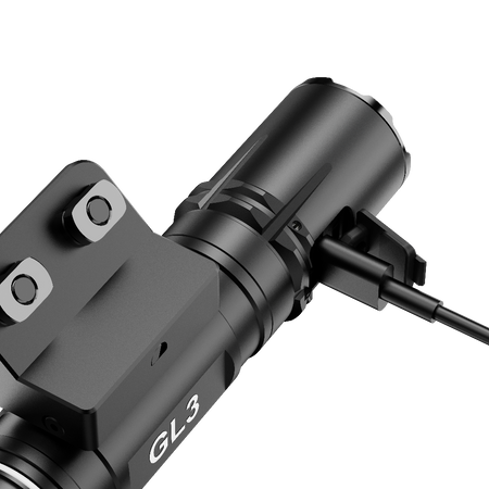 Klarus GL3 flashlight with quick-detach mount