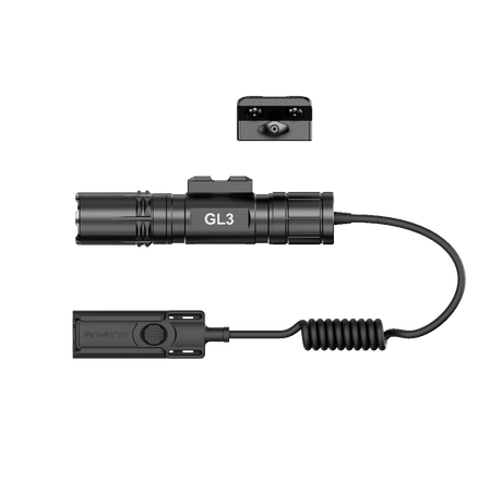 Klarus GL3 flashlight on tactical equipment