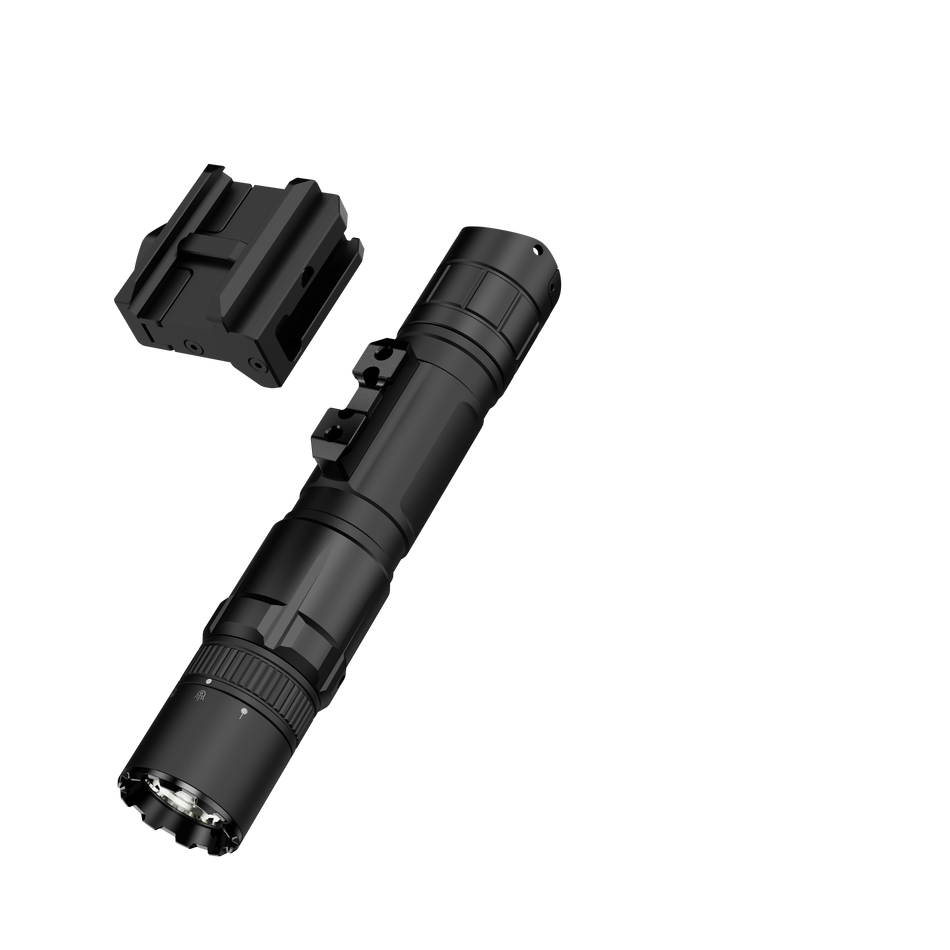 KLARUS GL6 Compact Rail-Mounted Light 1600 Lumens Tactical Flashlight With Green Laser New Release