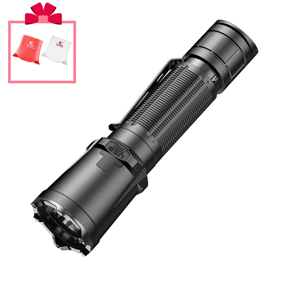 Klarus XT11GT PRO Ultimate Control 3300 Lumens 4000mAh Dual-switch Tactical Flashlight