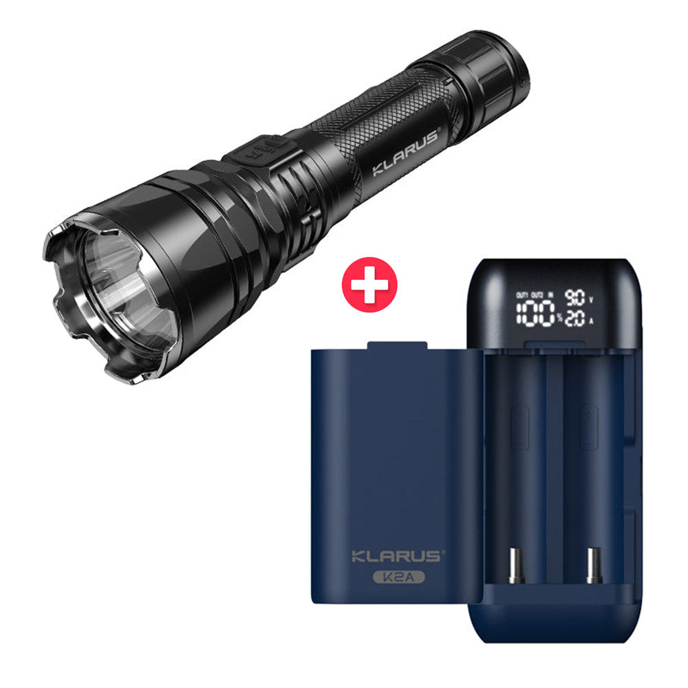 KLARUS XT12GT PRO 1600 Lumens Professional Flashlight Led Flashlight