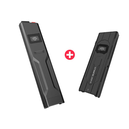 The X2 tactical light's sturdy clip for secure attachment