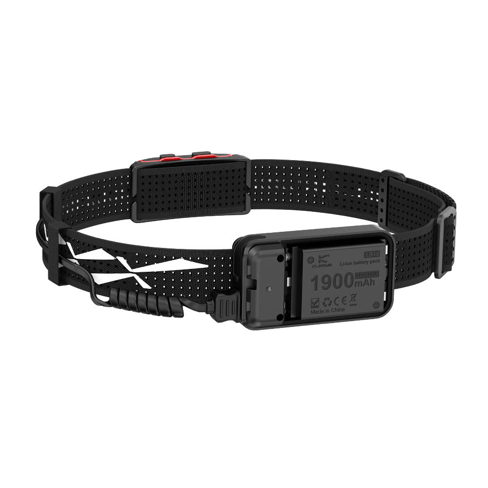 KLARUS HM5-V2 Ultradünne, leichte Trail-Illuminator-Stirnlampe mit 1900 mAh für Nachtläufe 