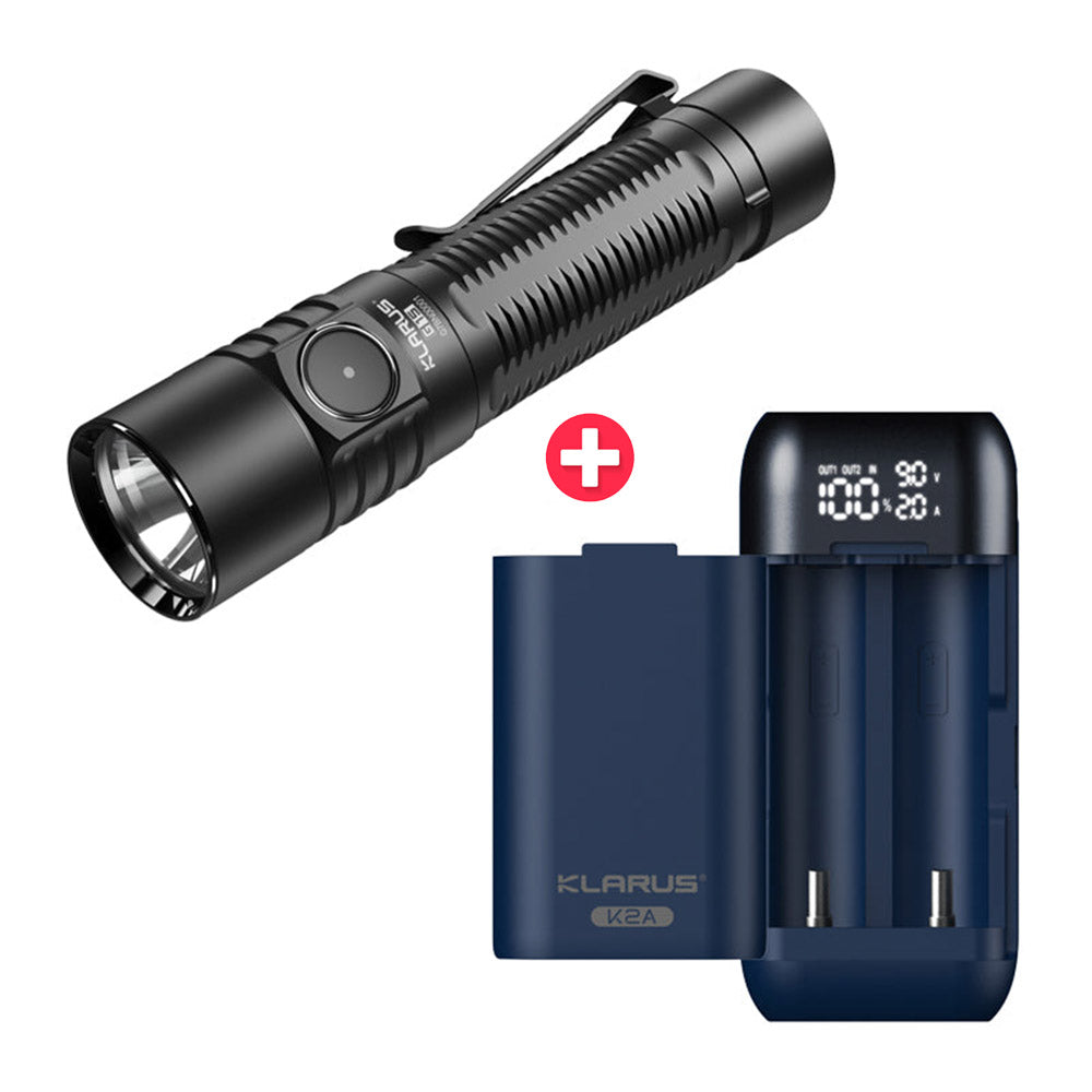 KLARUS G15 Schnelllade-4200 Lumen wiederaufladbare EDC-Taschenlampe 