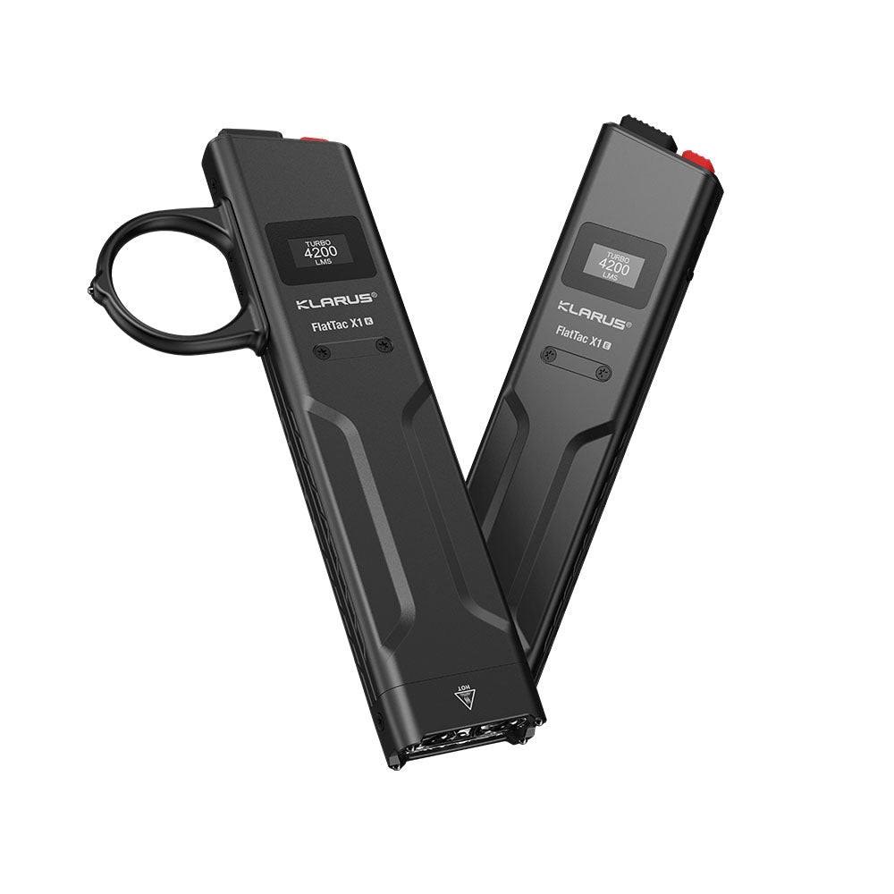 klarsu 4200-lumen pocket flashlight with USB-C charging for Emergency Situations