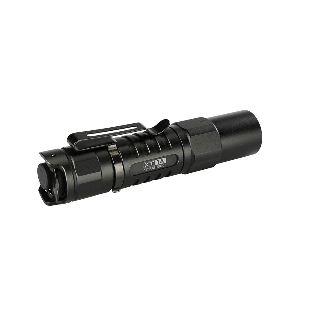 Compact flashlight with long battery life Klarus XT1A V2