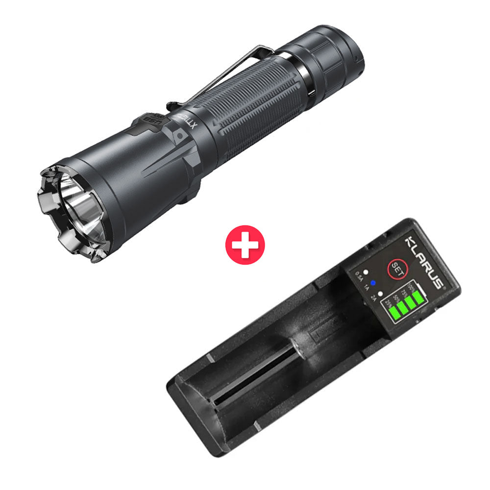 Klarus XT11GT Pro 3300 Lumens Tactical Flashlight – High