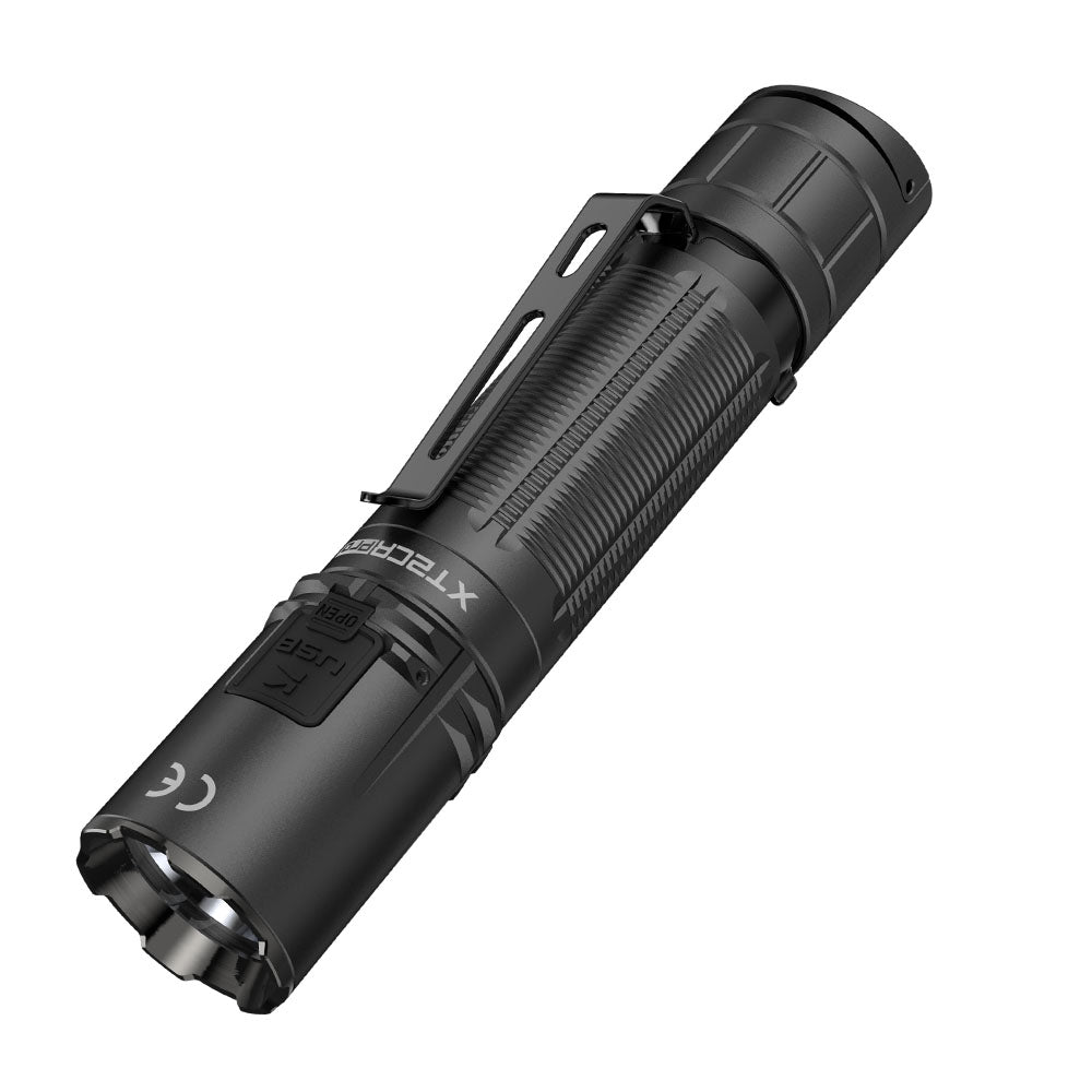 XT2CR PRO tactical flashlight high lumens