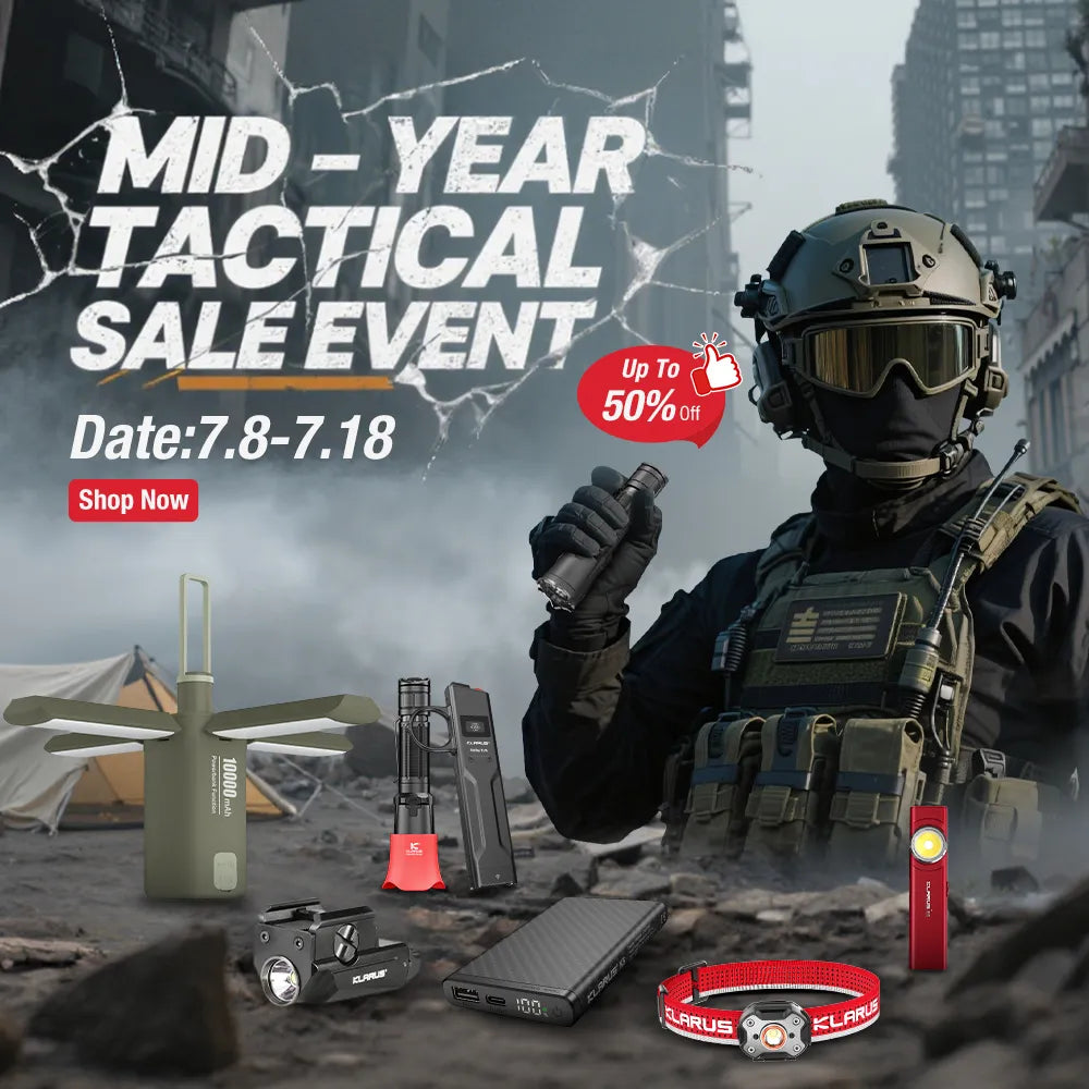 Klarus tactical lights mid year sales