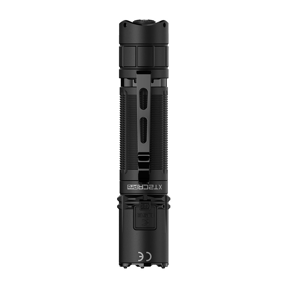 Tactical flashlight with instant strobe