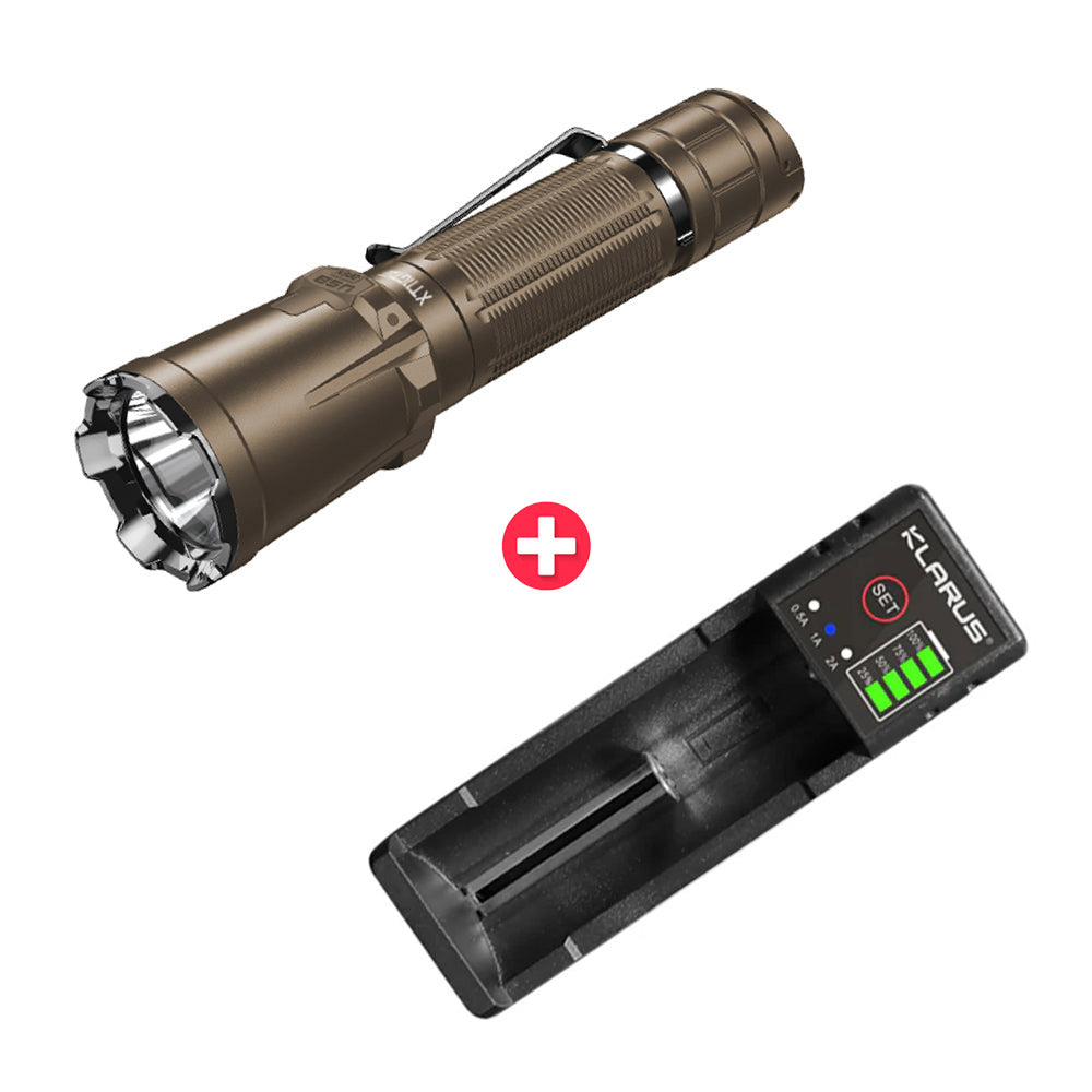 Military-grade zoomable flashlight with waterproof functions