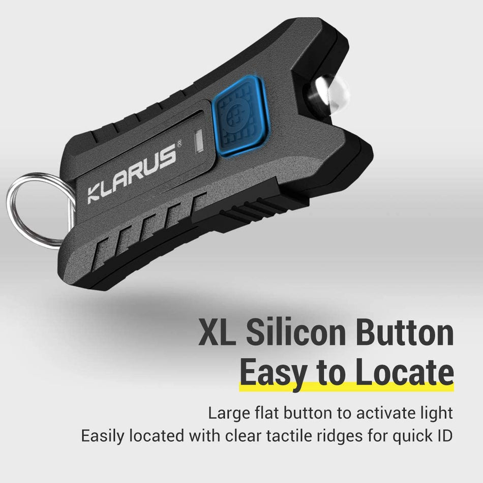 KLARUS Mi2 40 Lumens EDC Flashlight Keychain Flashlight Small Flashlight
