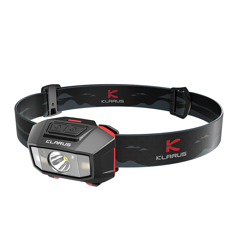KLARUS HM2 270 Lumen Kompakte bewegungsgesteuerte Dual-LED-Stirnlampe